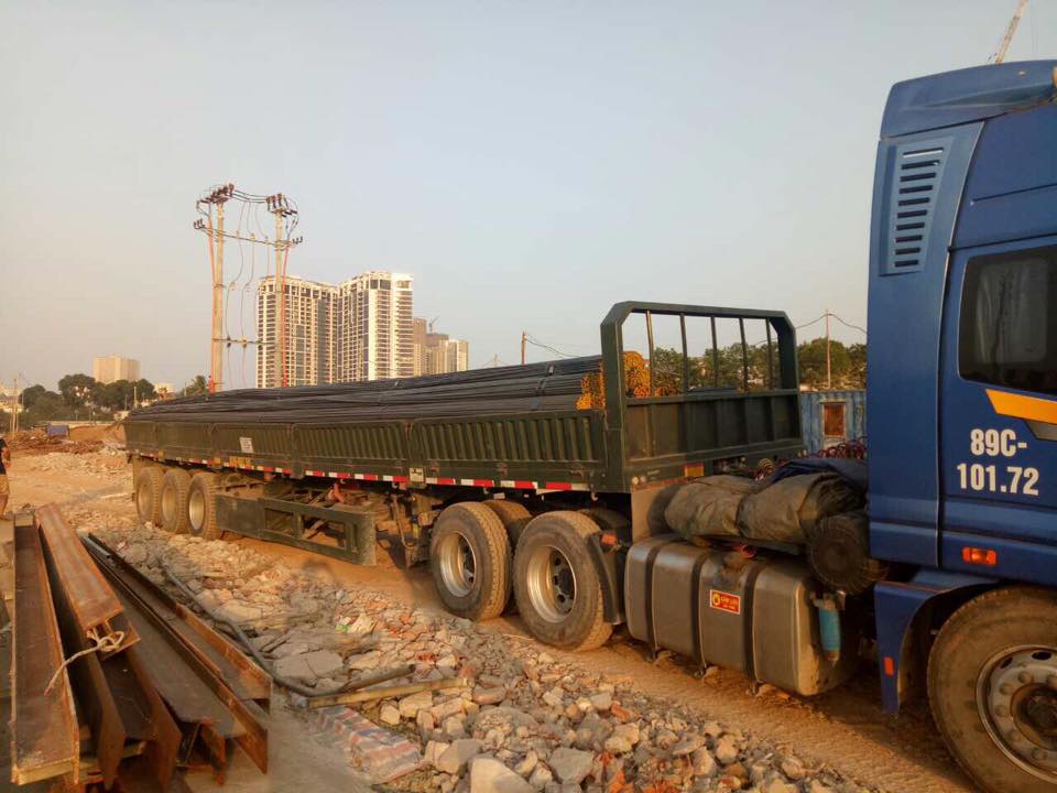Cung cấp 35 tân thép hòa phát cho công trình tại Kiên Giang