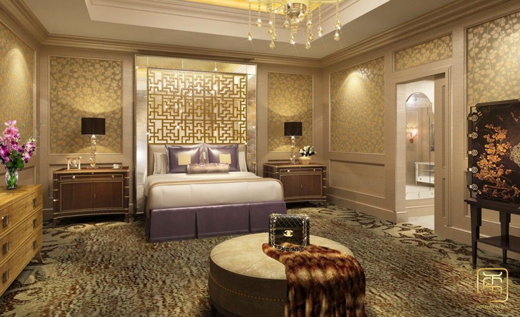 thiết kế phòng ngủ khách sạn