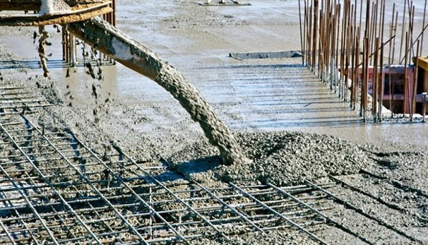 Bê tông tươi sử dụng trong các công trình xây dựng