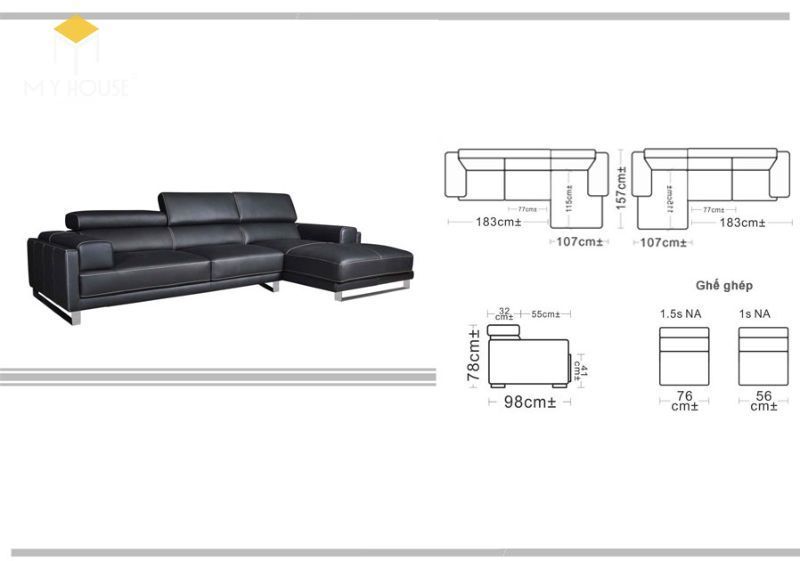 Bản vẽ ghế Sofa - GIÁ THÉP 24H.COM