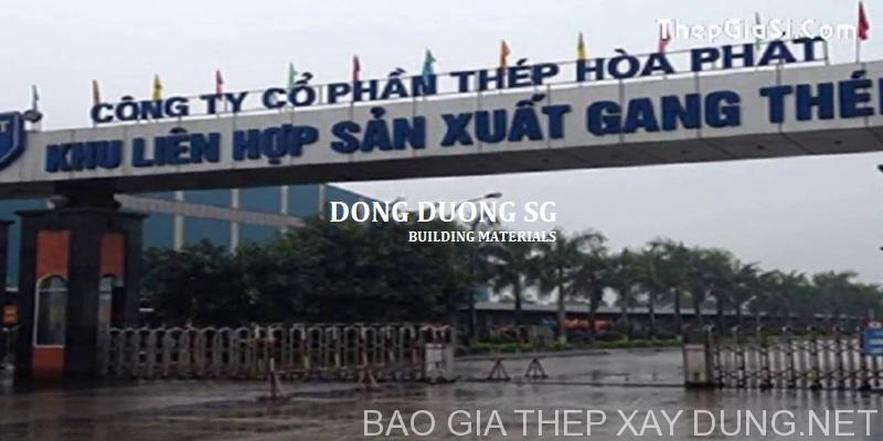 báo giá thép hòa phát 2017