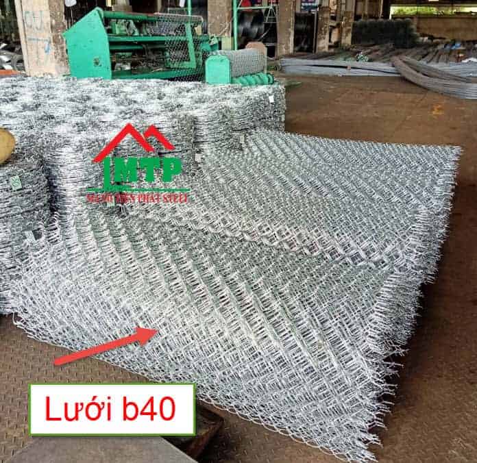 giá lưới b40 mạ kẽm