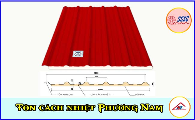 giá tôn lạnh cách nhiệt