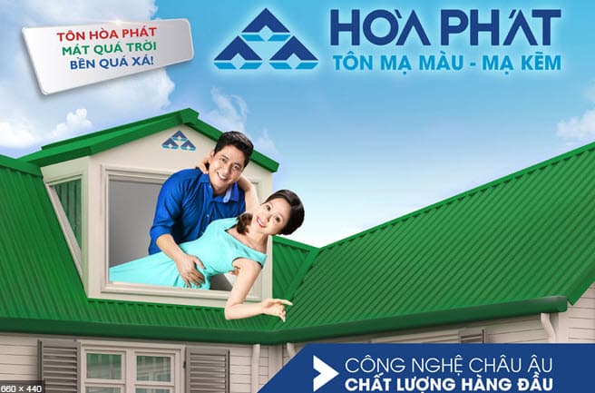 giá tôn lạnh hòa phát