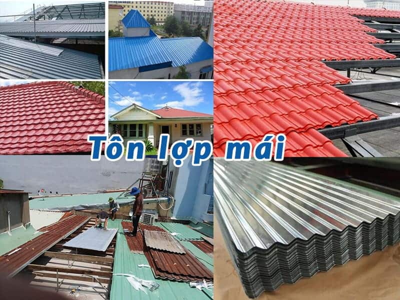 giá tôn lợp nhà