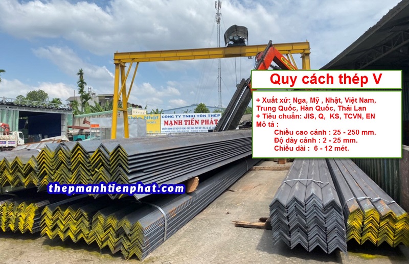 quy cách trọng lượng thép hình